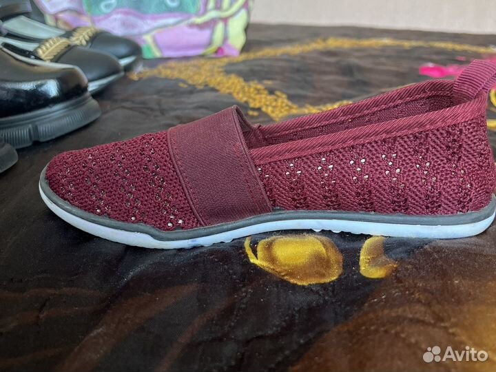 Слипоны для девочки 34