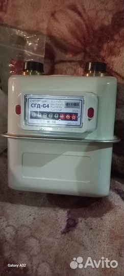 Газовый счетчик вк g4t новый