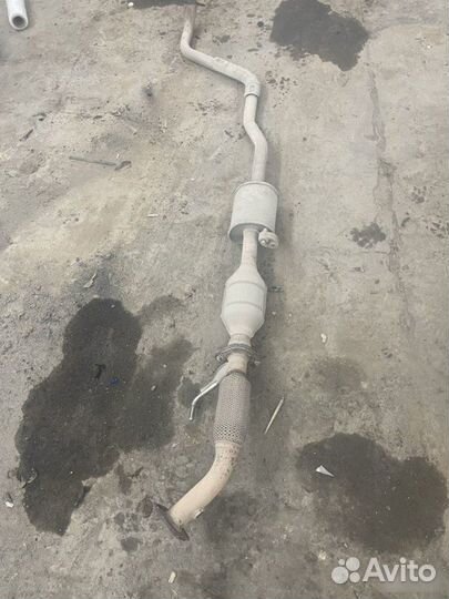 Глушитель средняя часть Hyundai Solaris