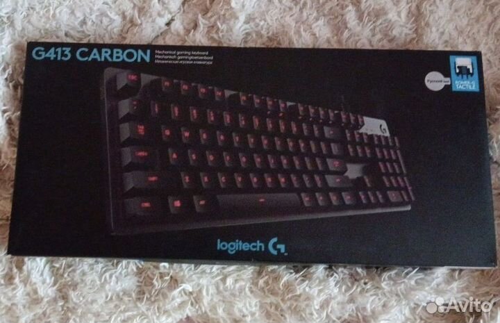 Клавиатура logitech g413 carbon