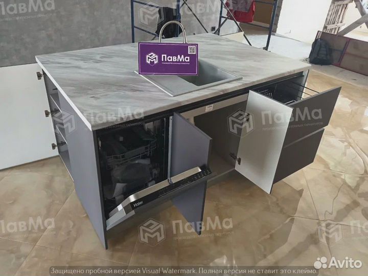 Кухонный гарнитур с техникой