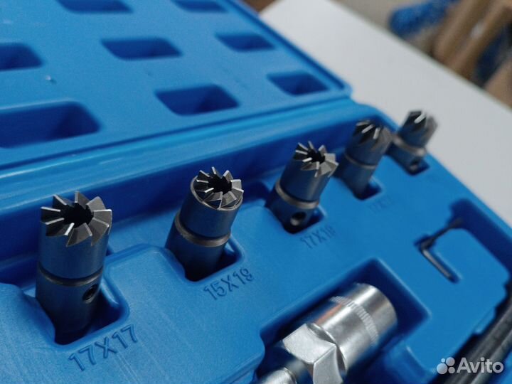 Набор фрез для чистки гнёзд дизельных форсунок