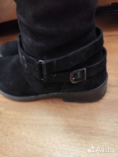 Сапоги женские натуральная кожа 37