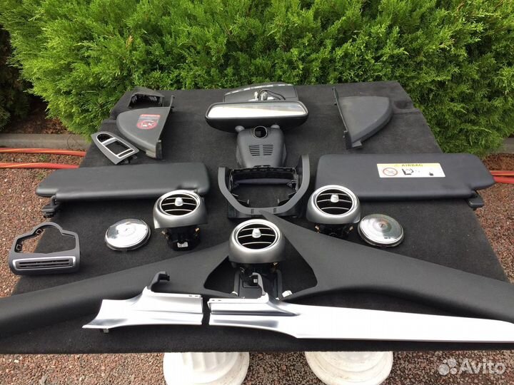 Пластик в салон w205 C205