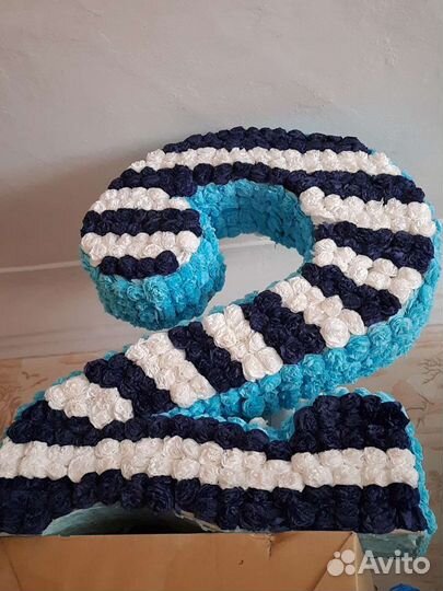 Цифра на день рождения 1, 2, 3