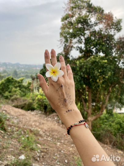 Переводные тату из сока фрукта