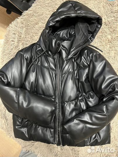 Куртка кожаная женская zara