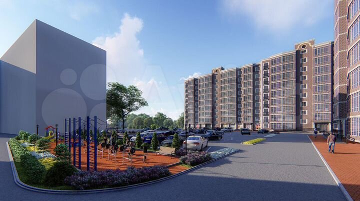 1-к. квартира, 39,7 м², 4/9 эт.