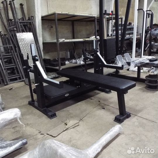 Жимовая скамья для пауэрлифтинга AV122/80