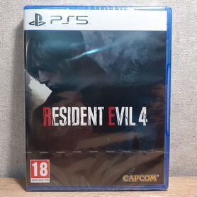 Диск Resident Evil 4 Remake PS5 (новый, запечатан)