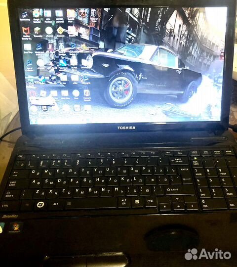 Ноутбук toshiba