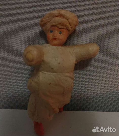 Ёлочные ватные игрушки СССР