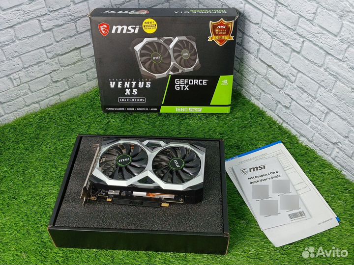 Видеокарты MSI gtx 1660 super