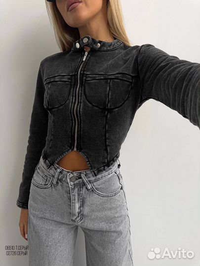 Джинсы женские широкие