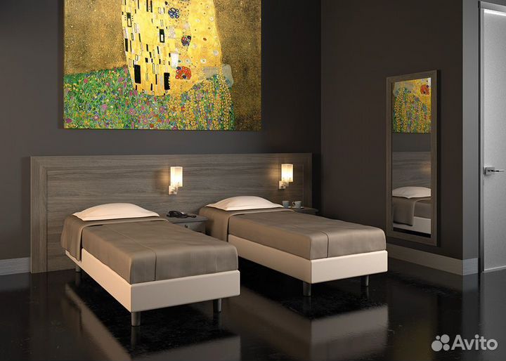 Мебель для гостиниц кровать бокс матрас от фабрики