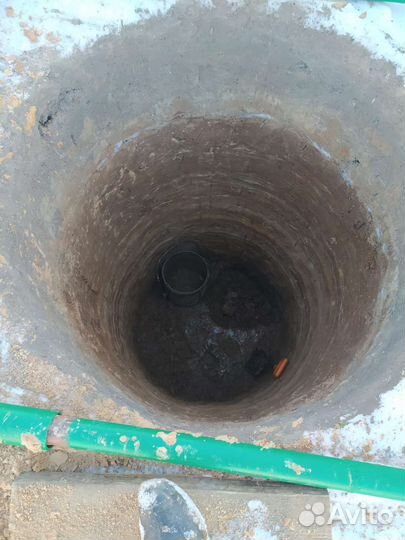 Копка колодцев под ключ.Заливка фундаментов