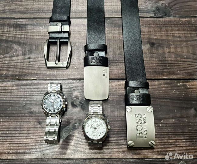 Мужской Ремень Hugo Boss хит продаж