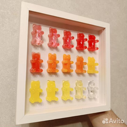 Jelly bear мишки из эпоксидной смолы