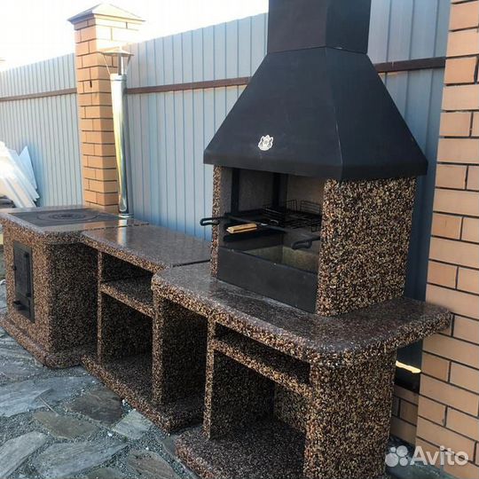 Печи барбекю, гриль, мангал