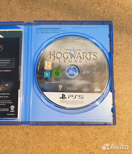 Hogwarts Legacy PS5 диск