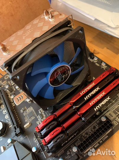 Комплект: мать Z87(Чипсет), Intel Xeon 1281v3,16Gb
