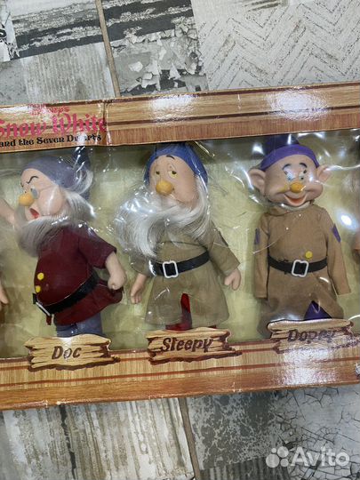Disney Гномы, гном, куклы, Белоснежка и гномы