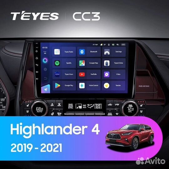 Магнитола Teyes CC3 9