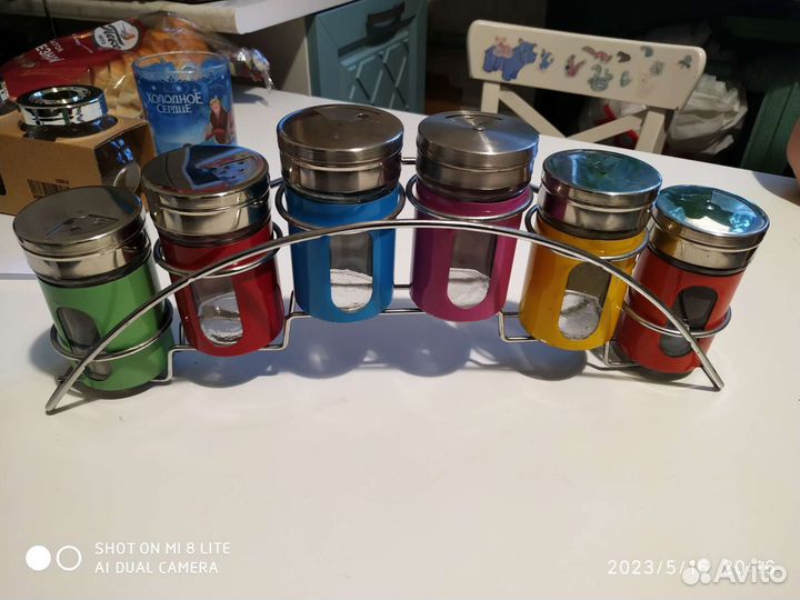 Набор баночек под специи