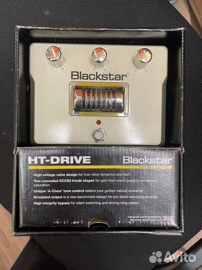 Ламповая примочка овердрайв Blackstar ht-drive