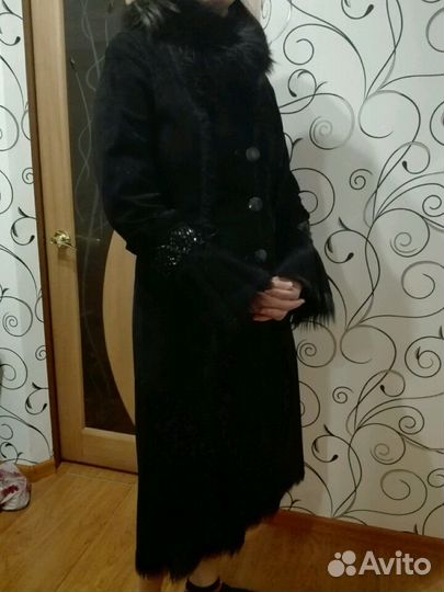 Дубленка из меха козы