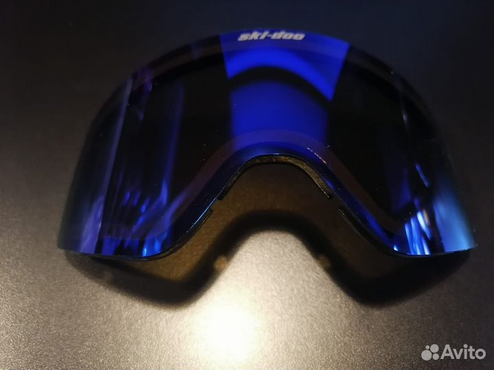 4486720080 edge Goggles Chromed Blue Линза для оч