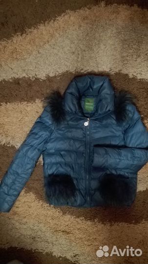 Пуховик деми 44 размер