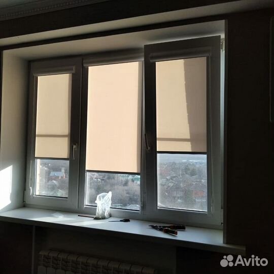 Рулонные шторы и жалюзи