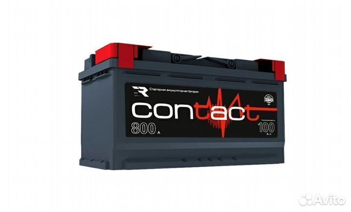 Аккумулятор (акб) Contact 100Ah пп 800А