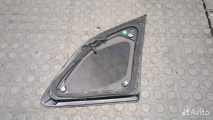 Стекло кузовное боковое левое заднее Renault Koleos 2016, 2016