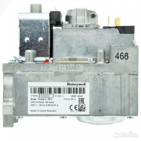 Клапан газовый Honeywell VR4605C1136