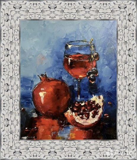Картина маслом на холсте натюрморт