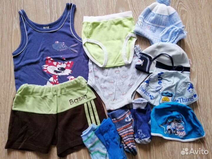 Вещи пакетом на мальчика р74-110