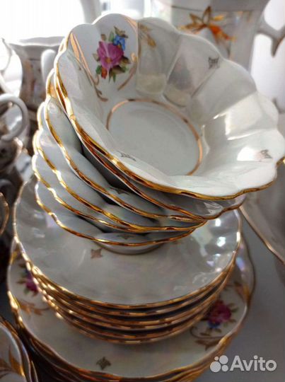 Чайный сервиз фарфор СССР