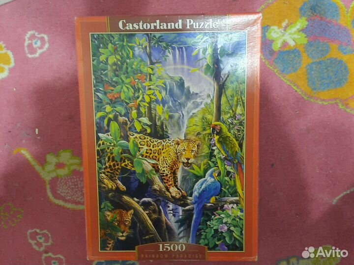 Пазлы на 1000 и 1500 деталей