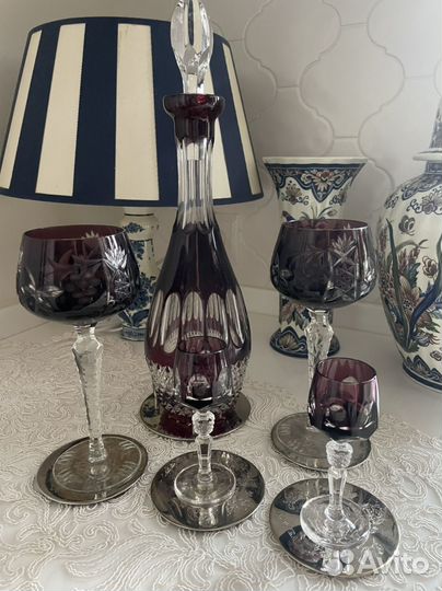 Винтажные подставки под фужеры,вино