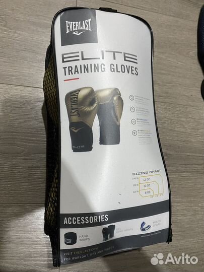 Перчатки боксерские Everlast Elite pro style