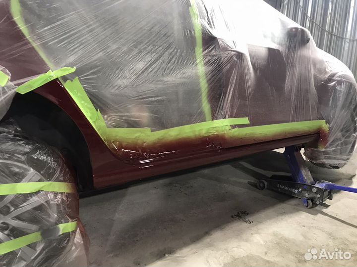 Локальный и полный окрас Авто