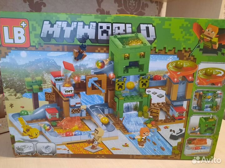 Lego minecraft Шахта Крипера