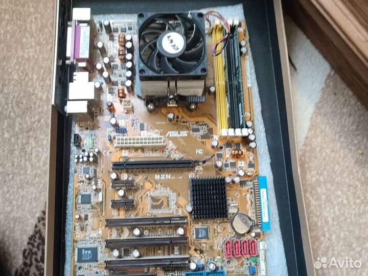 Комплект Am2/Athlon 64x2/2гб