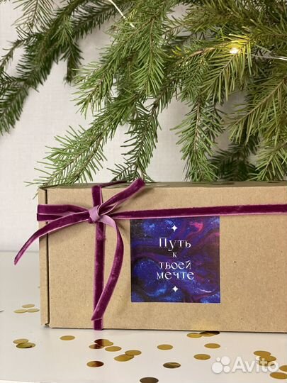 Подарочный набор свеча желания и медитация