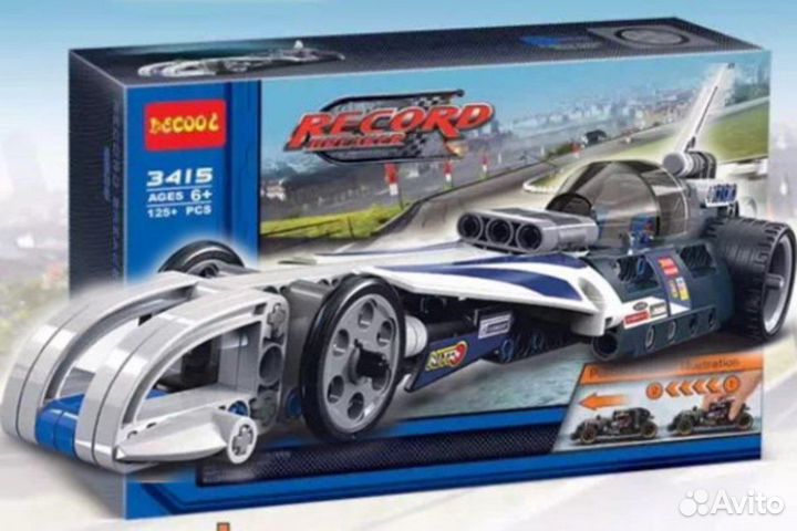 Конструктор Decool 3415 Рекордсмен