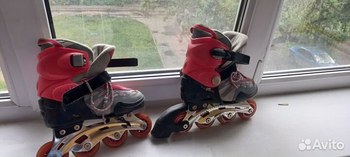 Роликовые коньки детские раздвижные 31-34