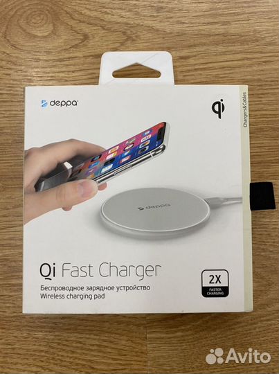 Беспроводная зарядка Deppa
