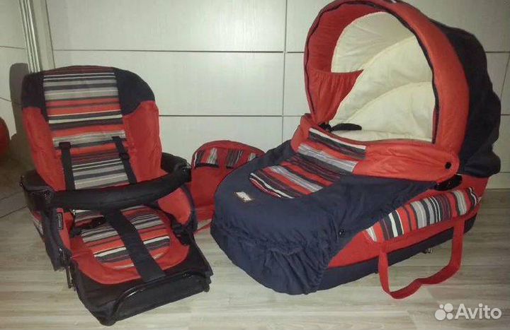 Детские коляски 2 в 1 с большими колесами